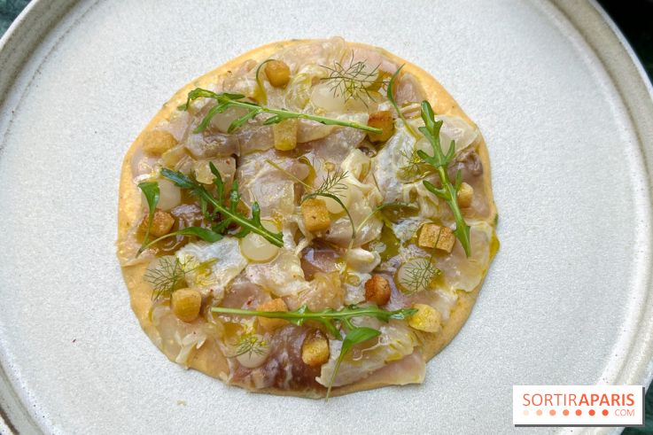 Halo de Victor Blanchet - Carpaccio de mulet