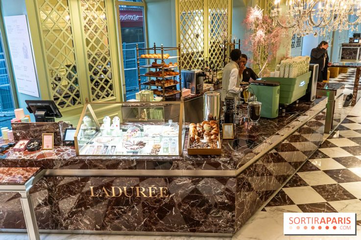 Ladurée Champs-Elysées transformé, découvrez son nouveau visages et ses différents espaces