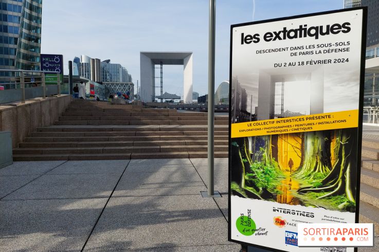 Les Extatiques dans les souterrains de Paris La Défense, nos photos - 20240129 143703