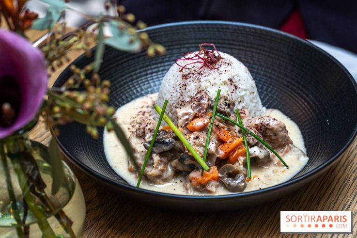 Les Chouettes restaurant  -  Blanquette de veau