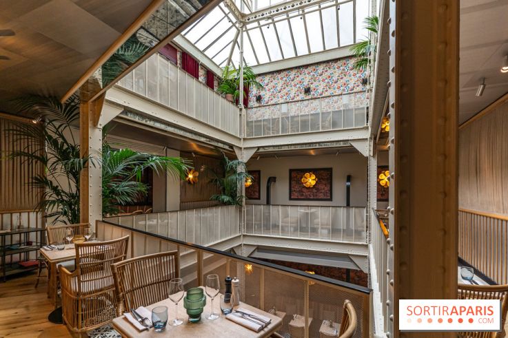 Les Chouettes restaurant  -  verrière