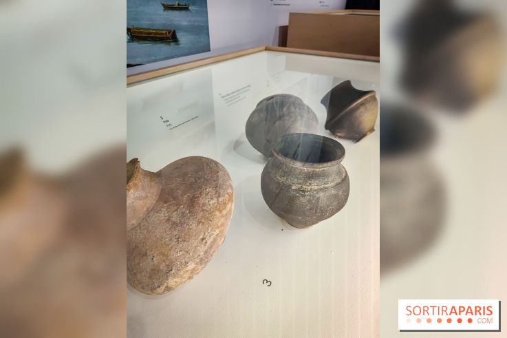 Dans la Seine : une expo de la Crypte archéologique dévoile les objets retrouvés dans la Seine  - IMG20240130095340