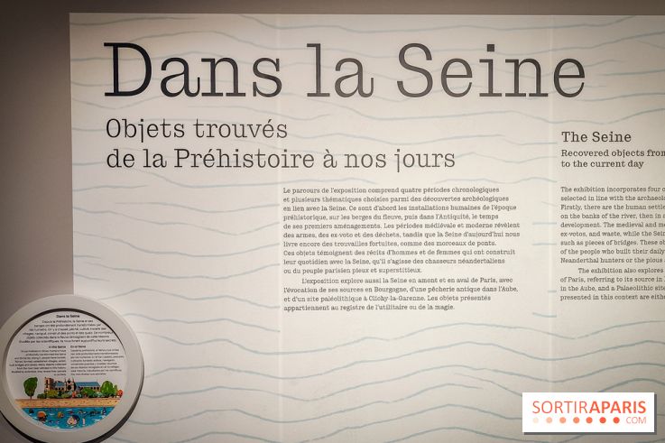 Dans la Seine : une expo de la Crypte archéologique dévoile les objets retrouvés dans la Seine  - IMG20240130101822