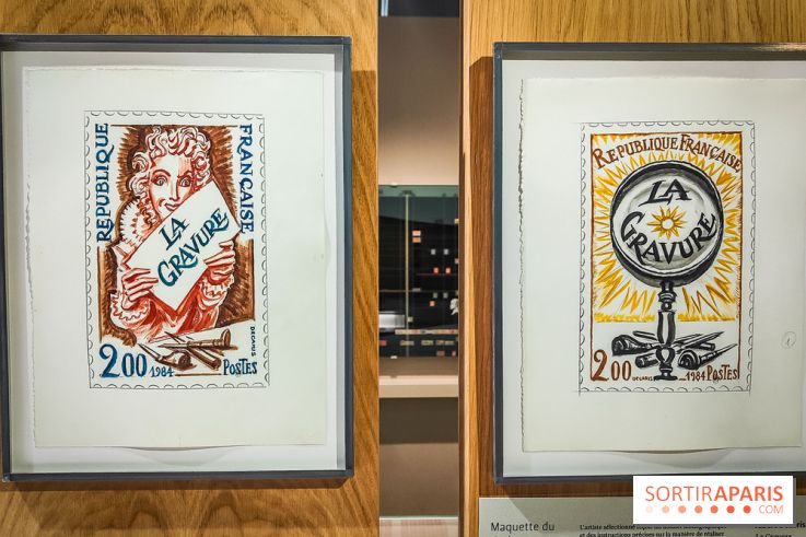 Carnets de timbres dans l'air du temps, l'exposition originale du musée de la Poste - nos photos - IMG20240130183808