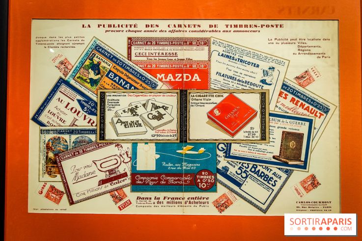 Carnets de timbres dans l'air du temps, l'exposition originale du musée de la Poste - nos photos