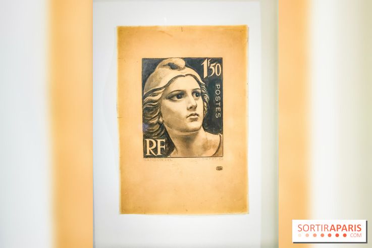 Carnets de timbres dans l'air du temps, l'exposition originale du musée de la Poste - nos photos - IMG20240130183821