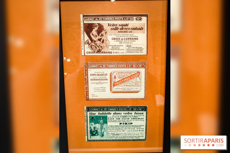 Carnets de timbres dans l'air du temps, l'exposition originale du musée de la Poste - nos photos - IMG20240130183524
