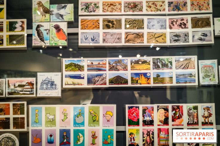 Carnets de timbres dans l'air du temps, l'exposition originale du musée de la Poste - nos photos - IMG20240130183559