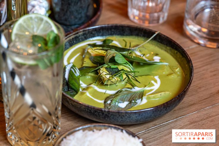 Little Bambou, le nouveau restaurant thaï de Trocadéro -  curry thaï
