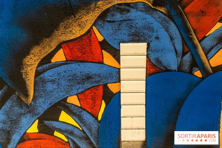 La station de Métro Châtelet re-décoré par des street-artistes