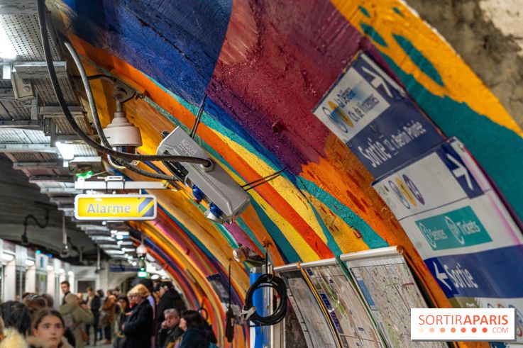 La station de Métro Châtelet re-décoré par des street-artistes -  A7C4408