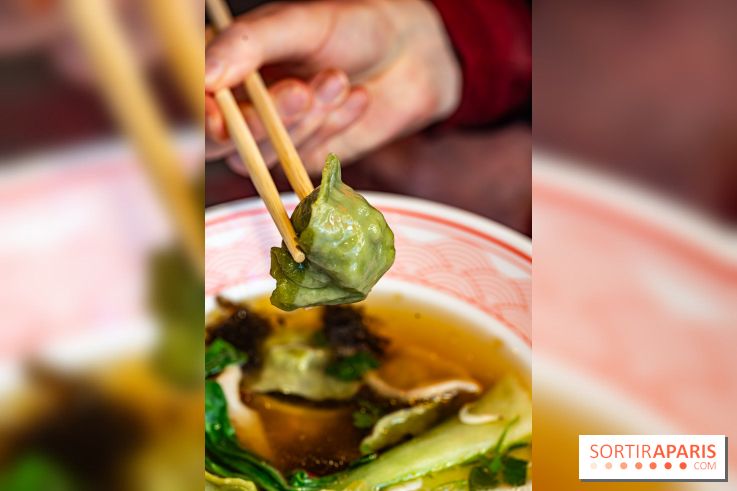 Nouilles Ban Ban restaurant  -  soupe de raviolis