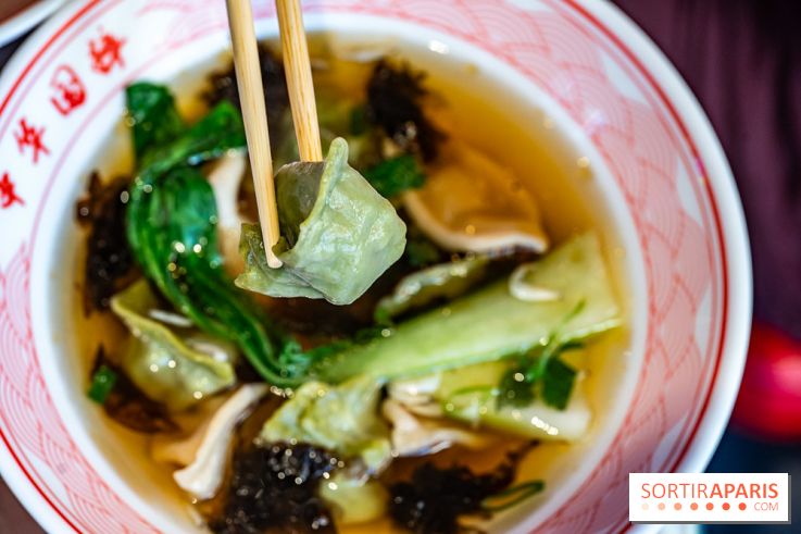 Nouilles Ban Ban restaurant  -  soupe de raviolis