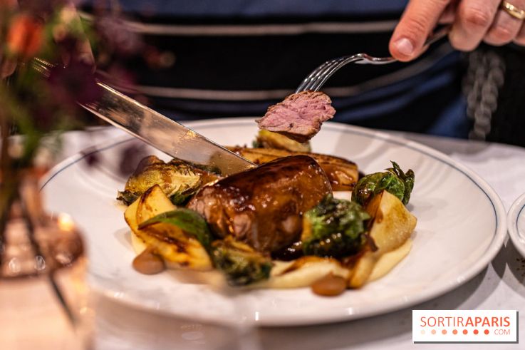 Marguerite 1606, restaurant du Domaine de la Reine Margot -  veau