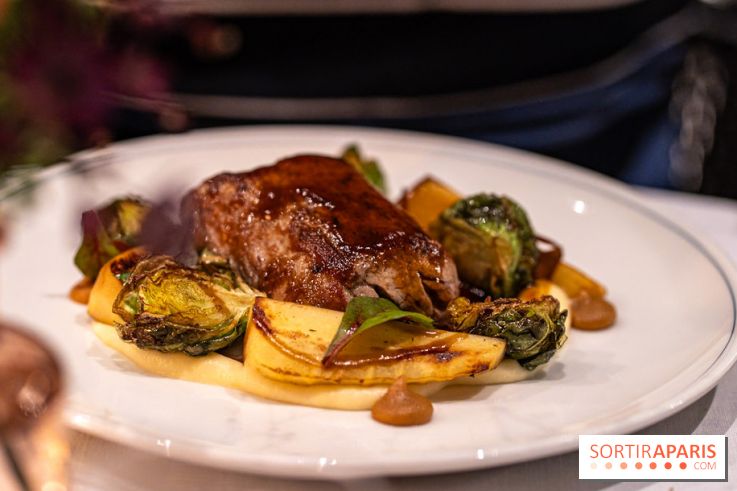 Marguerite 1606, restaurant du Domaine de la Reine Margot -  veau