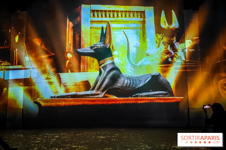 L'Egypte des Pharaons, de Khéops à Ramsès II : l'exposition immersive de l'Atelier des Lumières - IMG20240208101305