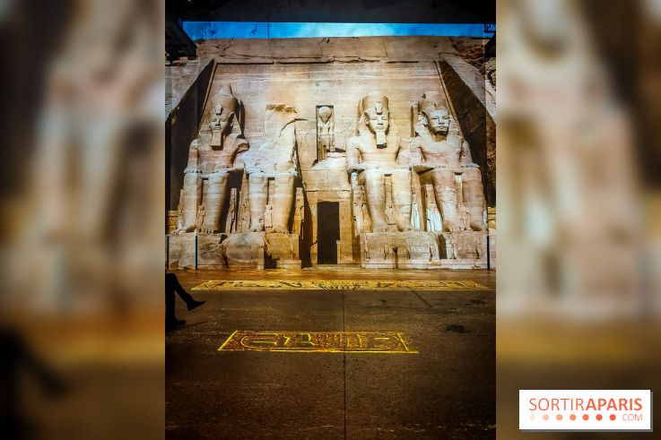 L'Egypte des Pharaons, de Khéops à Ramsès II : l'exposition immersive de l'Atelier des Lumières - IMG20240208100817