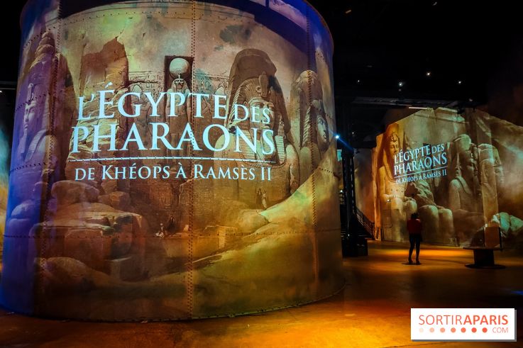 L'Egypte des Pharaons, de Khéops à Ramsès II : l'exposition immersive de l'Atelier des Lumières