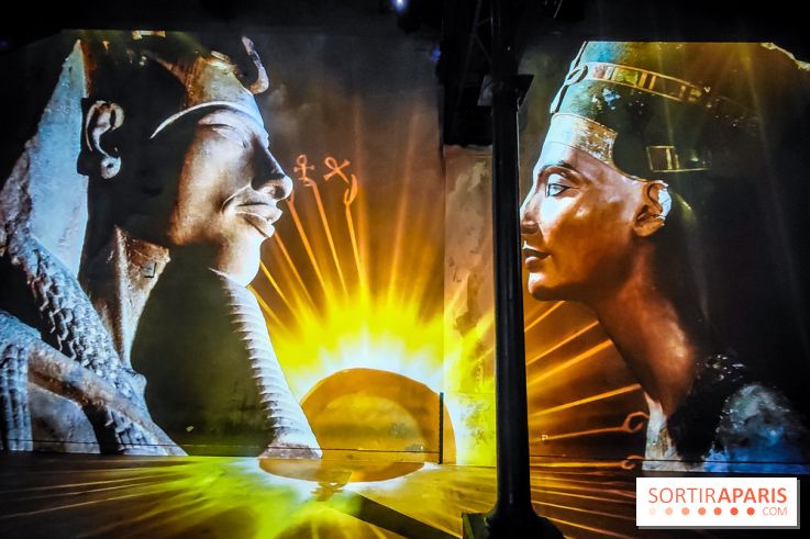 L'Egypte des Pharaons, de Khéops à Ramsès II : l'exposition immersive de l'Atelier des Lumières