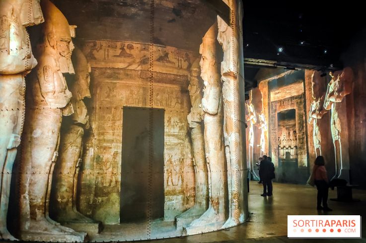 L'Egypte des Pharaons, de Khéops à Ramsès II : l'exposition immersive de l'Atelier des Lumières - IMG20240208100857