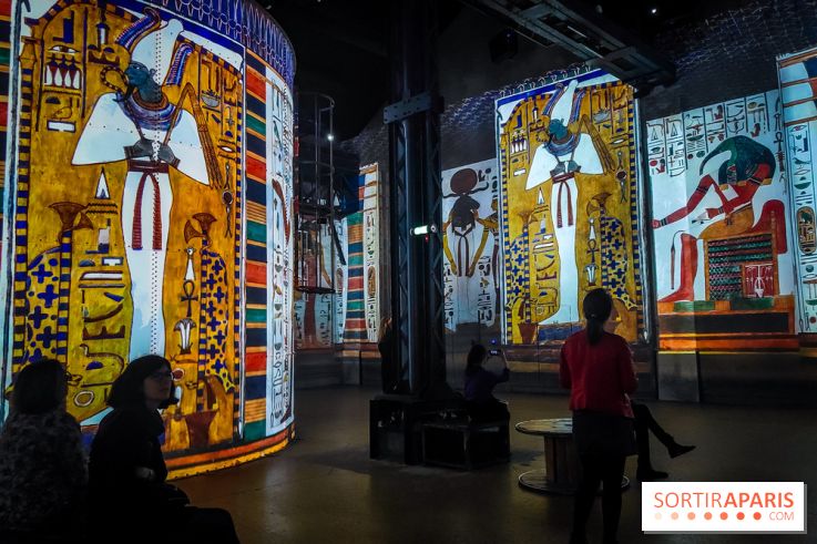L'Egypte des Pharaons, de Khéops à Ramsès II : l'exposition immersive de l'Atelier des Lumières