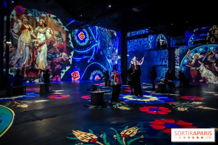 Les Orientalistes, l'exposition de l'Atelier des Lumières qui nous fait voyager en Orient - photos - IMG20240208102540