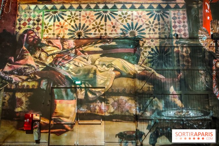 Les Orientalistes, l'exposition de l'Atelier des Lumières qui nous fait voyager en Orient - photos - IMG20240208102431