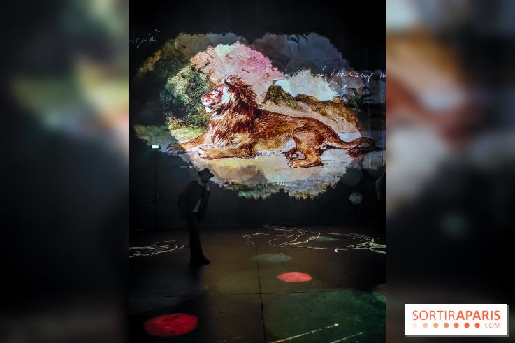 Les Orientalistes, l'exposition de l'Atelier des Lumières qui nous fait voyager en Orient - photos - IMG20240208102152