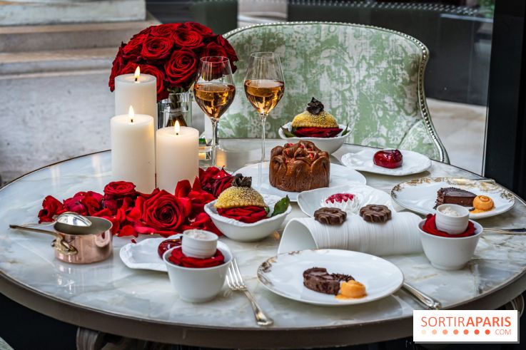Tea Time de Saint-Valentin du Four Seasons George V Paris 2024 -  A7C5829