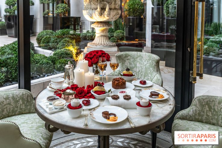 Tea Time de Saint-Valentin du Four Seasons George V Paris 2024 -  A7C5835