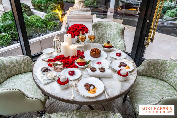 Tea Time de Saint-Valentin du Four Seasons George V Paris 2024 -  A7C5844