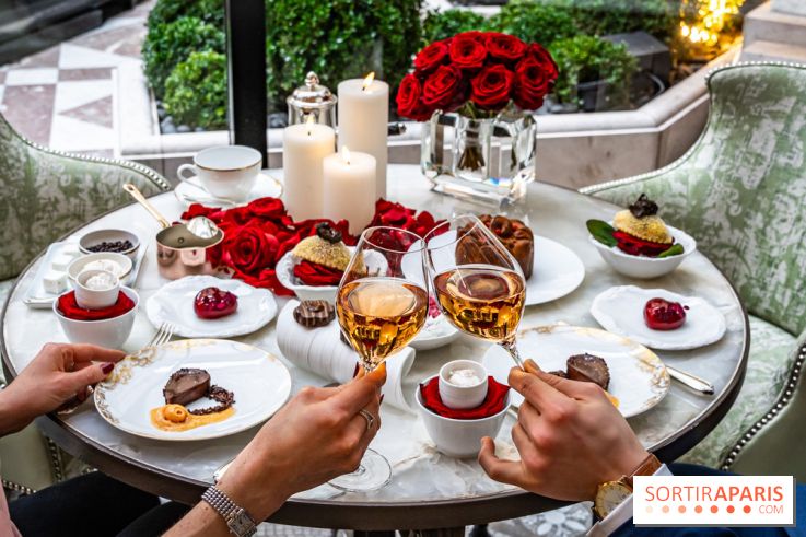 Tea Time de Saint-Valentin du Four Seasons George V Paris 2024 -  A7C5860