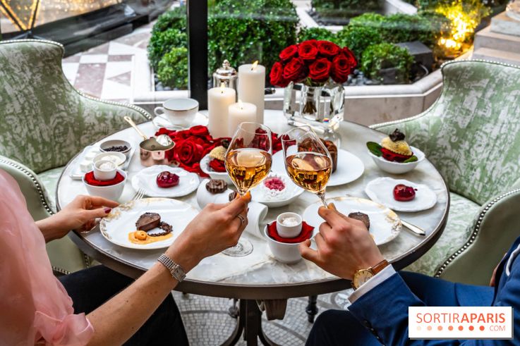 Tea Time de Saint-Valentin du Four Seasons George V Paris 2024 -  A7C5863