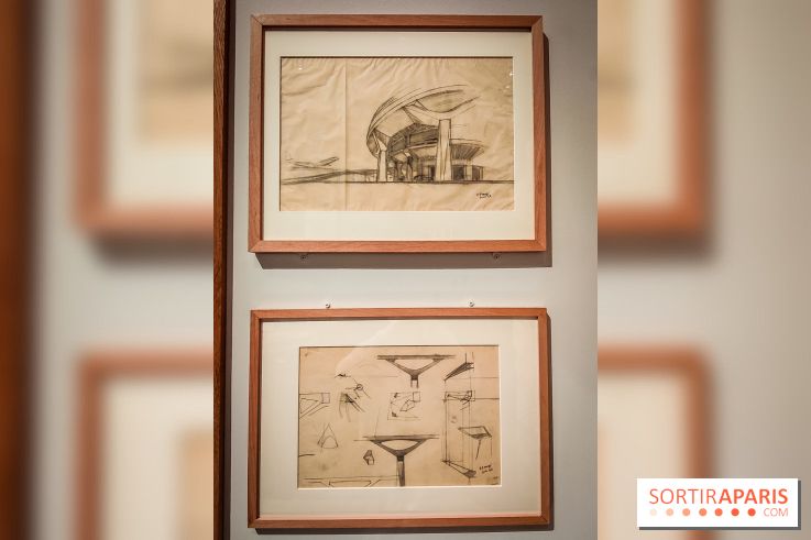 Paul Andreu, l'architecture est un art : l'exposition hommage de la Cité de l'Architecture - photos - IMG20240213092528