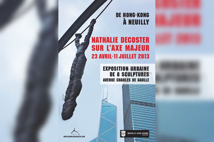 Exposition urbaine "De Hong-Kong à Neuilly" de Nathalie Decoster de l'Etoile à la Défense