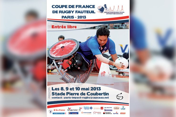 Coupe de France de rugby-fauteuil au Stade Pierre de Coubertin