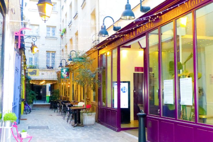 La Maison de la Poésie, une scène littéraire