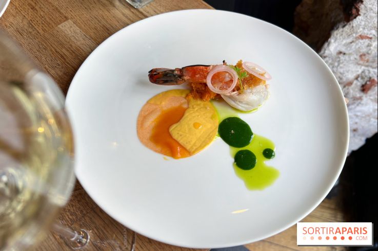 Korus - Crevette, clémentine, carotte