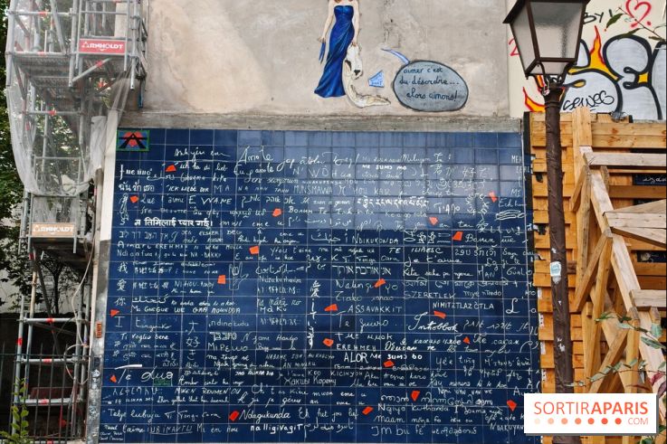 Visuel Paris 18e - Mur des Je T'Aime
