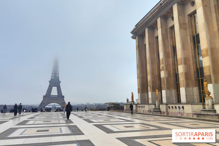 Visuel Paris 16e - Trocadéro Tour Eiffel hiver