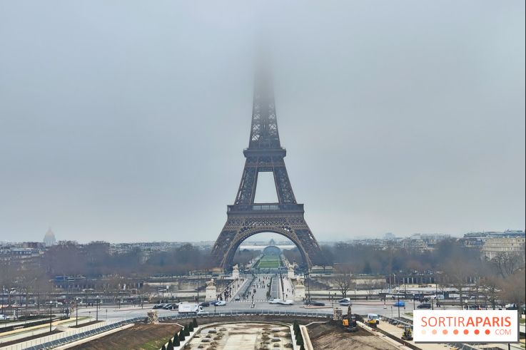 Visuel Paris 16e - Trocadéro Tour Eiffel hiver