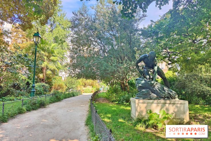 Visuel Paris 11e - Square Maurice Gardette été soleil 