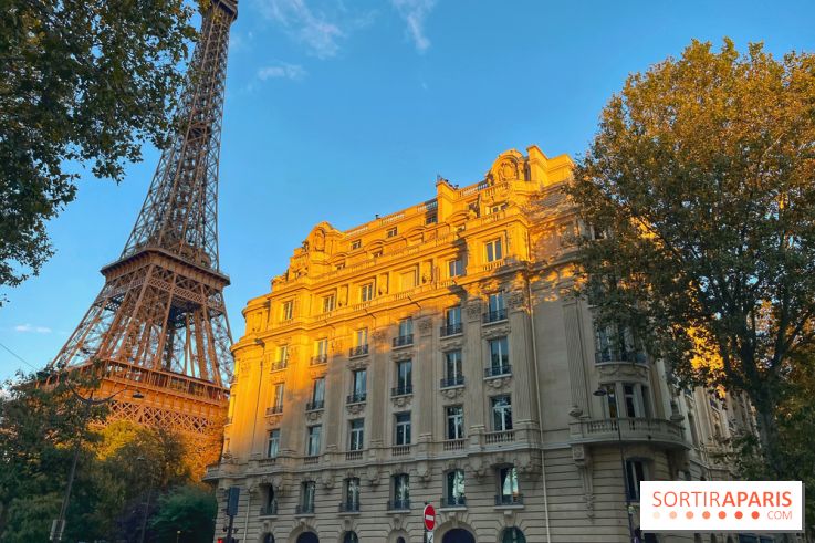 Visuel Paris 7e - Tour Eiffel - coucher de soleil