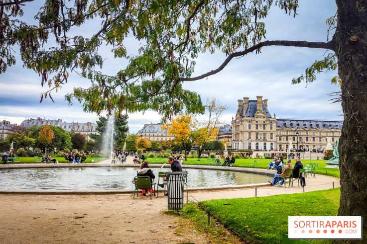 Visuel Paris 1er - jardin des Tuileries automne 