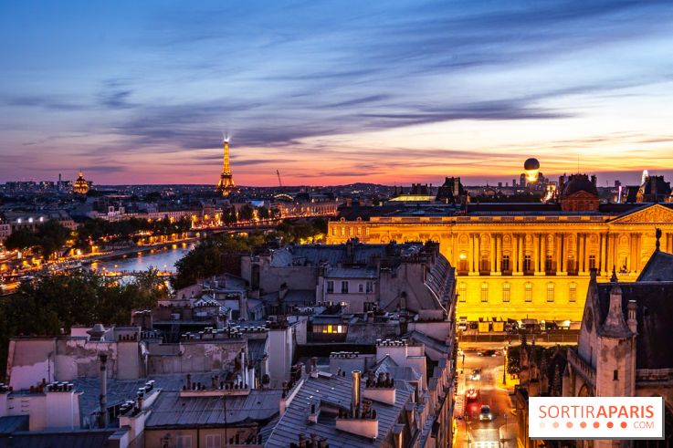 Visuel Paris 1er - Tour Eiffel et vasque 