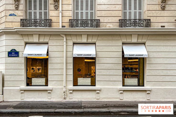 Saint Laurent Babylone, la librairie-galerie d'art de la maison de luxe à Paris