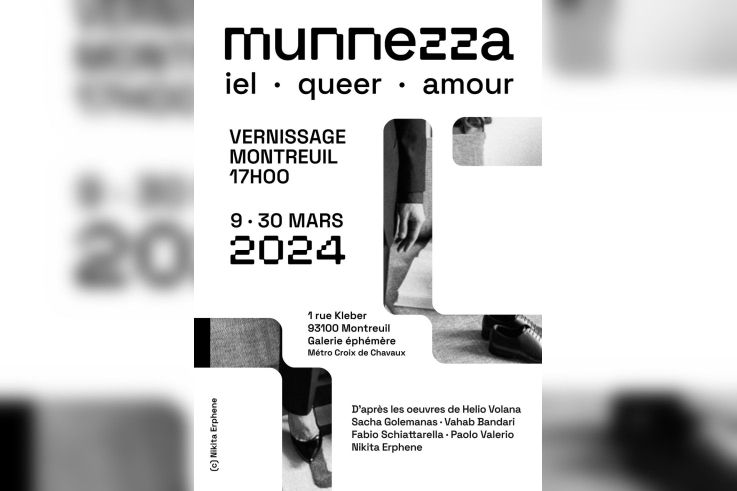 Exposition d'art Queer "Munnezza : iel, queer et Amour" saison Montreuilloise 