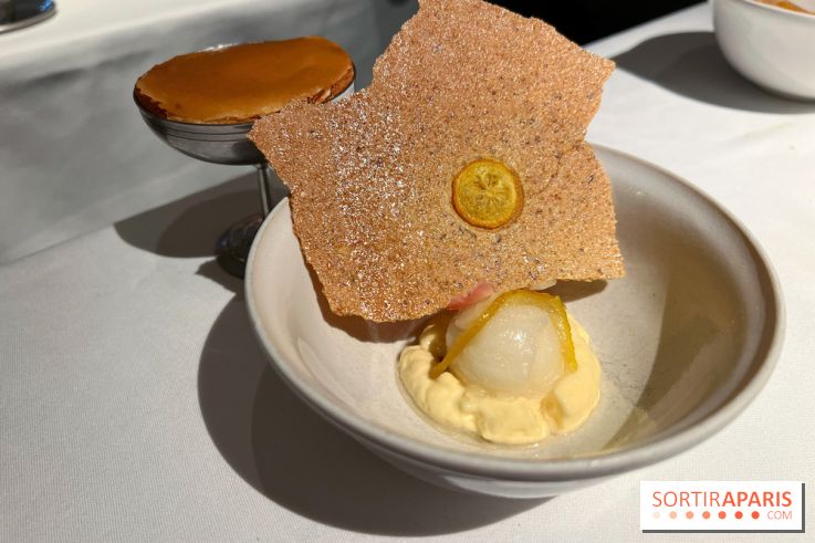 Datil - Meringue italienne, pomme, agrumes