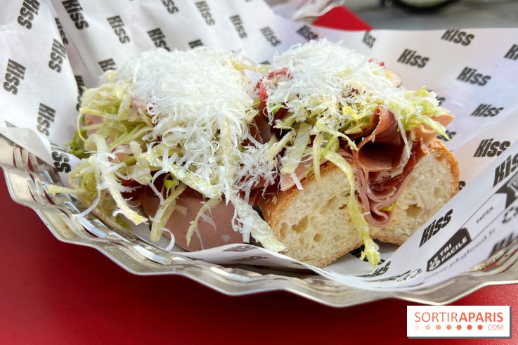 Kiss - Sandwich prosciutto, mortadelle, spicy