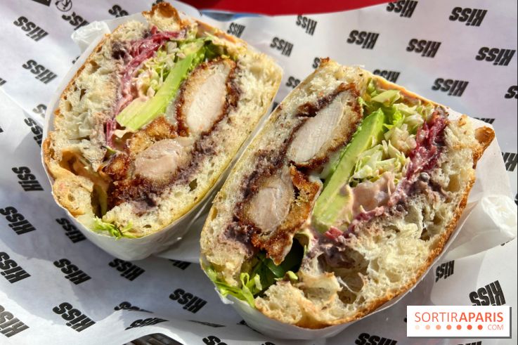 Kiss - Sandwich poulet frit, avocat, focaccia